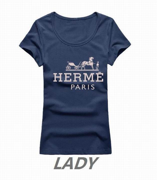 Hermes short round collar T woman S-XL-037